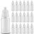 Twdrer 80PCS 10ml Empty Plastic Squeezable Eye Liquid Dropper Bottles with Caps Refillable Ldpe Plugs Essential Oil Bottle Container