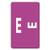 Smead 67175 Alpha Z Color Coded Second Letter Labels  Letter E  Purple  100 Pack