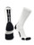 TCK Baseline 3 0 Athletic Crew Socks  White Black  Medium