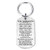 Inspirational Gift for Godson Goddaughter from Godmother Godfather I Want You to Believe Keychain for Birthday