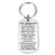 Inspirational Gift for Godson Goddaughter from Godmother Godfather I Want You to Believe Keychain for Birthday