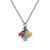 Autism Awareness Keychain Gifts for Autistic Colorful Puzzle Piece Key Ring Set of 2  Autism Awareness necklace