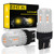 BMTxms Canbus T20 7440 7443 W21W W21 5W Led Bulb?Turn Signal Light DRL Daytime Running Light Back Up Reverse Lights 7444NA 7441 7444 992 Brake Tail Light Lamp  2Pcs  Yellow