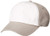 Marky G Apparel 6 Panel Brushed Twill Structured Cap  Steel Grey  One Size