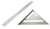 Liyafy 7 Inch Aluminum Alloy Triangle Carpenter s Square Right Angle Ruler 30cm Measuring Ruler Angle Protractor Tool