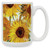 Art Plates "Van Gogh Sunflowers II" Ceramic Coffee Mug, 15 oz