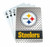 NFL Pittsburgh Steelers Diamond Plate Playing Cards  2 Pack