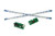 for PS3 CECH 4000 4001 Super Slim Power ON Off Button Switch Board Replacement with W Eject Ribbon Cable