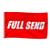 MICHAELAN Nelk Boys   Full Send Flag   Cool Flags   Funny Banner for College Dorm Room  Man Cave  Tailgates and Parties   3x5 Feet  Red