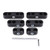 Spark Plug Wire Separators Kit  7mm 8mm Engine Spark Plug Wire Separator Divider for Chevy Ford   Mopar Black