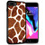 for iPhone 8 Plus  iPhone 7 Plus  Durable Protective Soft Back Case Phone Cover  HOT12232 Giraffe Pattern