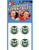 Colorado State University  CSU  Rams  Waterless Peel   Stick Temporary Spirit Tattoos  4PK Ram Head