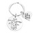 Wedding Gifts Dad Keychain Father of the Bride Keychains Gifts Dad You Will Always Be the First Man I Ever Loved for Fathers Day  Style a