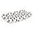Black Cloud on White 100% Cotton Baby Changing Pad Cover by The Peanut Shell
