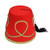 YIDAMY Arabian Turkish Red Fez Hat   Moroccan Costume Accessory  red