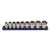 OEMTOOLS 22968 9 Piece Nut Busting Bolt Extractor Socket Set - 3/8" Drive SAE