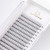 LANKIZ Volume Lash Extensions Premade Fans Eyelash Extensions 3D 0 1mm D Curl 12mm Long Stem Russian Volume Individual Lashes