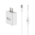 UCTRONICS Power Supply for Raspberry Pi 4  5V 3A USB Charger with ON Off Switch  with 3 3ft Type C Adapter Cable  White