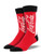 Socksmith Mens  Novelty Crew Socks Coca Cola    Red