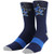Steve Madden Men s Ribbed Single Pair Street Crew Sock  navy  One Size