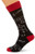 Socksmith Mens Novelty Crew Socks  Math  Black One Size