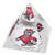 NCAA North Carolina State Wolfpack Mascot in 2  Crystal Pyramid with Colored Windowed Gift Box