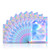 100pcs 3 X 4  Smell Proof Resealable Mylar Bags Food Storage Holographic Bags Foil Pouch Double Sided Ziplock Bag