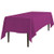 LinenTablecloth Polyester 60 x 102 in  Rectangular Tablecloth Purple Wine