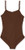 Capezio Girls  Little Camisole Leotard w Adjustable Straps  Espresso Intermediate