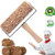 CATSAYS Christmas Embossed Wooden Rolling Pins with 3D Engraved Christmas Pattern Embossing Rolling Pin for Embossed Cookies Waffles Pastry Dough Pies  Flowers