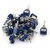 Auxcell AC125V 6A SPDT ON Off ON 3 Pin Latching Miniature Toggle Switch 20pcs