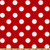 Riley Blake Designs Riley Blake Dots Medium Red Quilt Fabric By The Yard  Red
