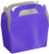 amscan Gable Favour Box  Bulk   New Purple   Party Accessory   24 Ct