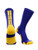 TCK Baseline 3 0 Athletic Crew Socks  Purple Gold  Medium