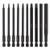 COMOWARE Allen Wrench Drill Bit Set   Hex Bits Set  Magnetic Tips  Quick Release  10 Pack  SAE