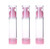 3Pcs Portable Empty Refillable Plastic Airless Pump Bottles Cosmetic Makeup Cream Lotion Toner Toiletries Liquid Sample Packing Storage Containers Vial Jar Pots Pink 50ml 1 7oz