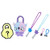 Hasbro Lock Stars Pink and Blue Monster