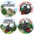 Railway Train VBS Theme Stickers   1 75 in   100 Labels