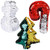 Christmas Holiday 5" Mermaid Sequin Flip Sequin Christmas Plush Party Favor Stocking Stuffer (12 pack)
