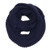 Wrapables Thick Knitted Winter Warm Infinity Scarf  Navy