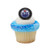 NHL Edmonton Oilers Team Logo Cupcake Topper Rings   24 Pack