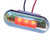 Aqua Signal 3 LED Accent and Courtesy Light with Stainless Steel Cover  Red