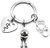 Doctor Keychain Orthopedist Keychain Orthopedic Surgeon Orthopedic Specialist Stethoscope Knee Bone Spine Skeleton Charm Doctor Charm Doctor Gift Bone Doctor Key Ring