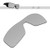 Glintbay 100 Precise Fit Replacement Sunglass Lenses for Oakley Batwolf OO9101   Polarized Metallic Silver Mirror