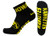 Donegal Bay NCAA Iowa Hawkeyes Men s Quarter Socks  Black