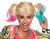 Rubie s Women s DC Comics Birds of Prey Harley Quinn Wig  As Shown  One Size