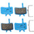 2 Pairs Multi Metallic Disc Brake Pads for Avid BB7 Juicy 3 5 7