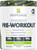 Bodylogix Energizing Pre Workout Powder  NSF Certified  Crisp Apple  30 Serving  231 Gram