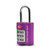 Samsonite Travel Sentry 3 dial Combination Lock  Ultraviolet  One Size