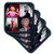 3dRose CST_107180_2 Marilyn Monroe Collage Soft Coasters (Set of 8)